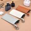 Luxury Women'S Eyeglass Case Leather Soft Holder Pocket Cases Slim Travel Pouch Keychain For Sunglasses Eyeglasses Eyewear
