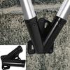 Wall Mount Flag Holder with Adjustable Angle Flagpole Base Suitable for Secure Garden Patio Truck Boat Installation