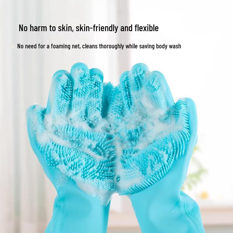 New Arrival: Anti-Scratch and Anti-Bite Pet Bathing Massage Gloves