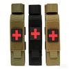 Tactical Cat First Aid Nylon Tourniquet Pouch Single Mag Bag Case Outdoor Hunting Knife Medical Scissor Packs