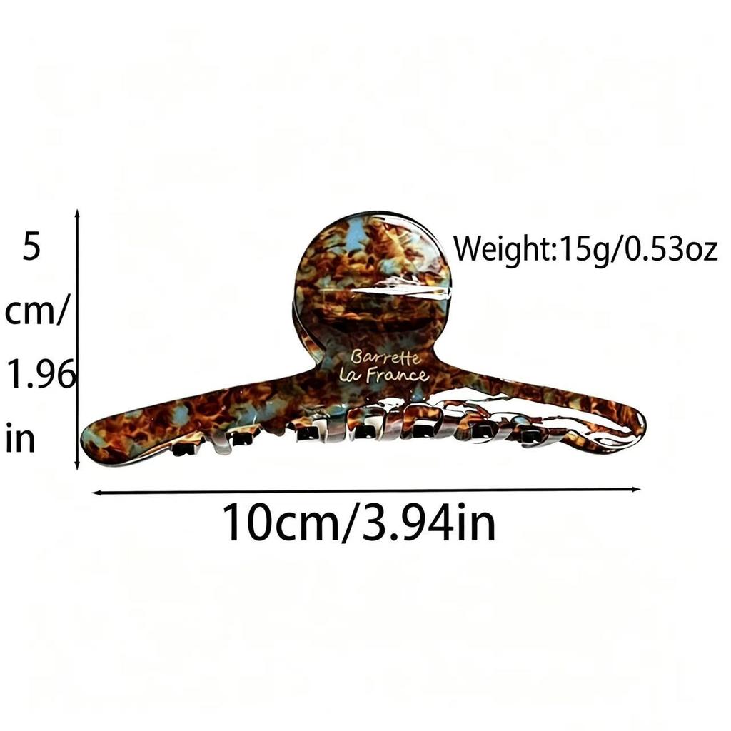 1 pz Elegante fermaglio per capelli, per la nuca delle donne, clip a squalo ins, nuovo copricapo a clip 2026, sensazione di alta gamma