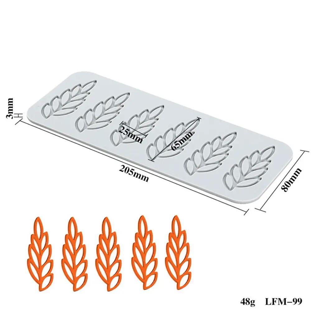 Flower Leaf Patterns Cake Lace Mat Fondant Silicone Mold DIY Craft Baking DecorationCooking Printing Mold Bakeware Cake Tools