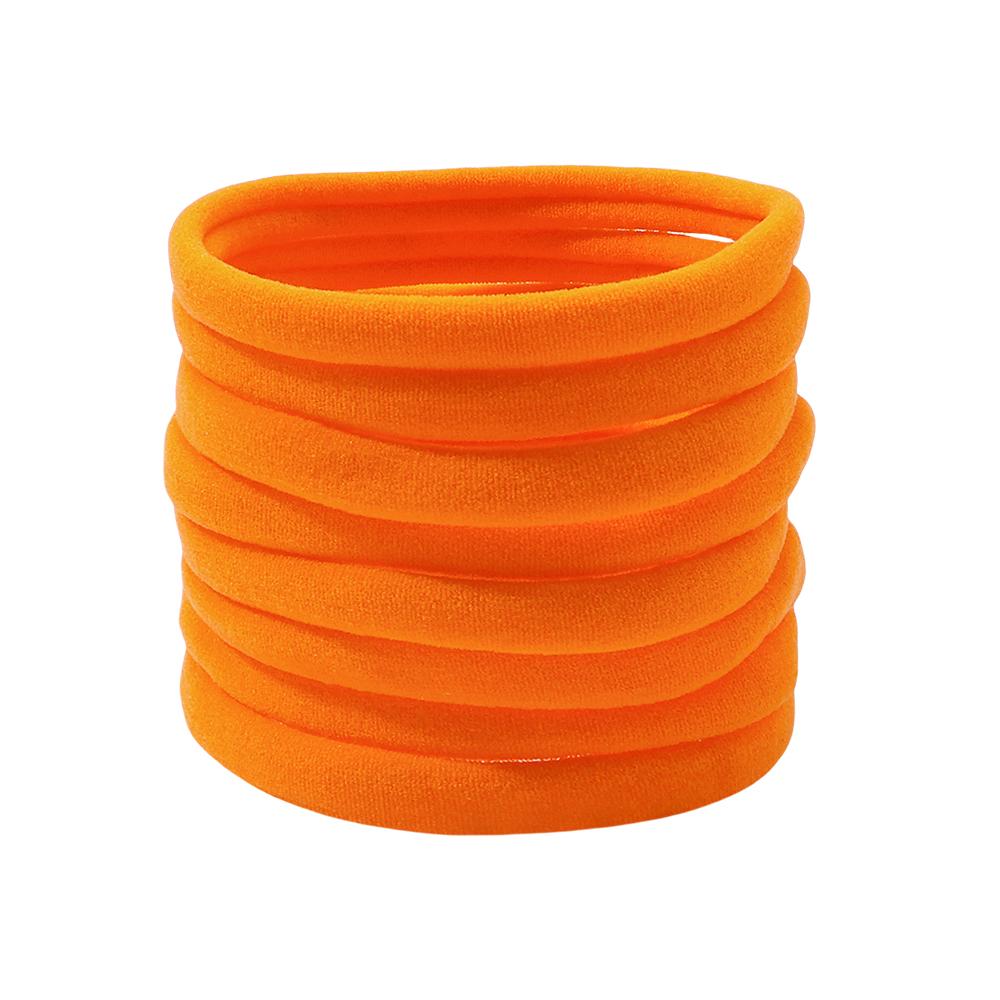 10/30 STÜCKE/Set Damen Mädchen Basic Haargummis Einfache Unifarben Elastisches Stirnband Haargummis Haarbänder Haarschmuck Pferdeschwanzhalter