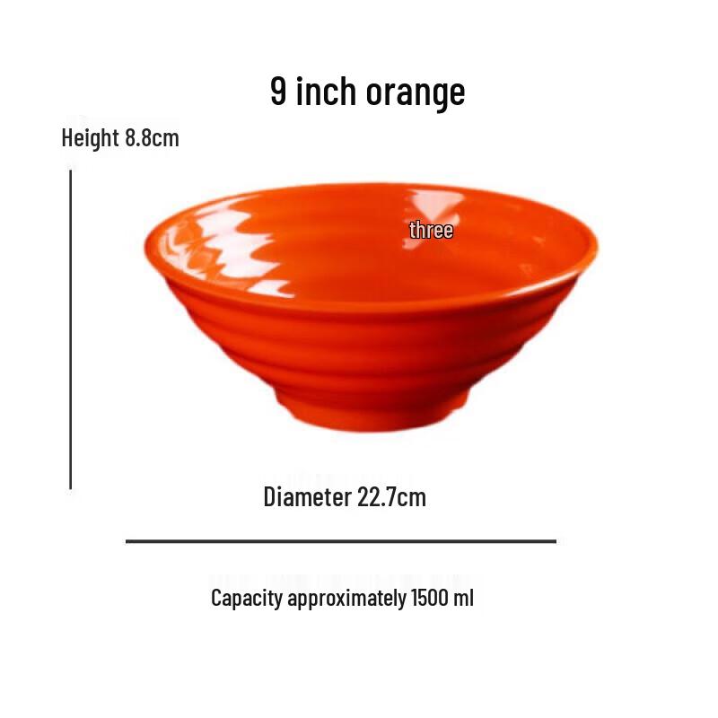 Commercial Melamine Noodle and Soup Bowl
