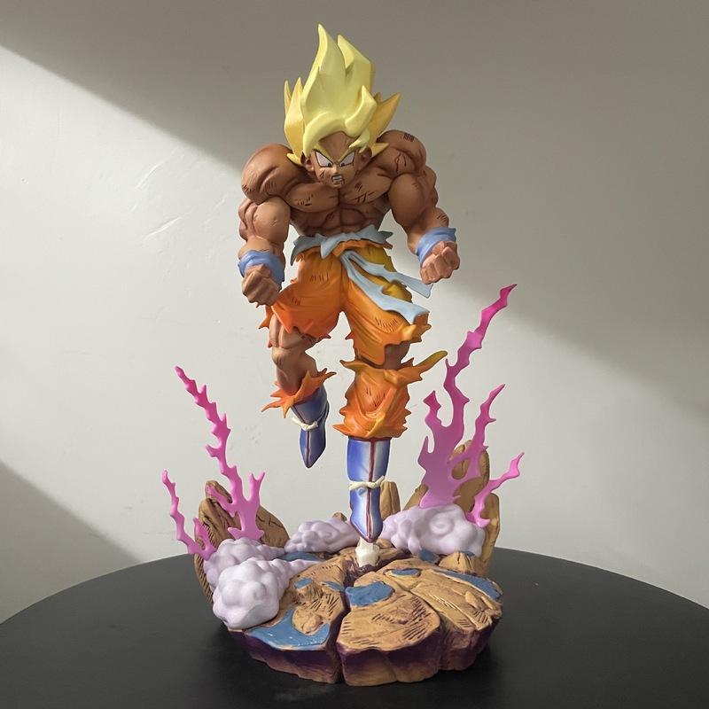 28cm Anime Dragon Ball Figure Goku Figures Son Goku Action Figurine Pvc Statue Model Doll Collectible Decoration Toys Gifts