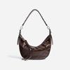 Premium women's armpit bag design versatile messenger bag feeling fashionable crescent bag simple leather