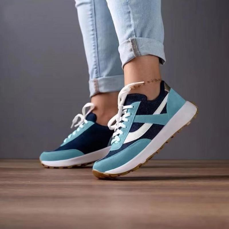 Fashion 2025 Women Sneakers Platform Shoes Leather Casual Sport Shoes Ladies Outdoor Running Vulcanized Shoes ZapatillasMujer
