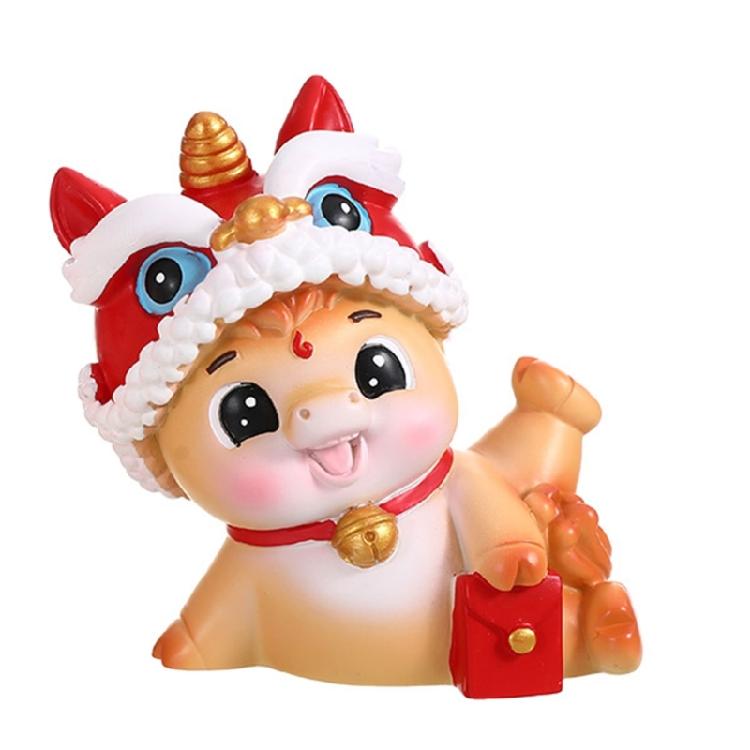 

2026 Year of The Horses Sculptures Resin Collectible Figurines Ornament for 2026 Chinese New Years Table Centerpieces