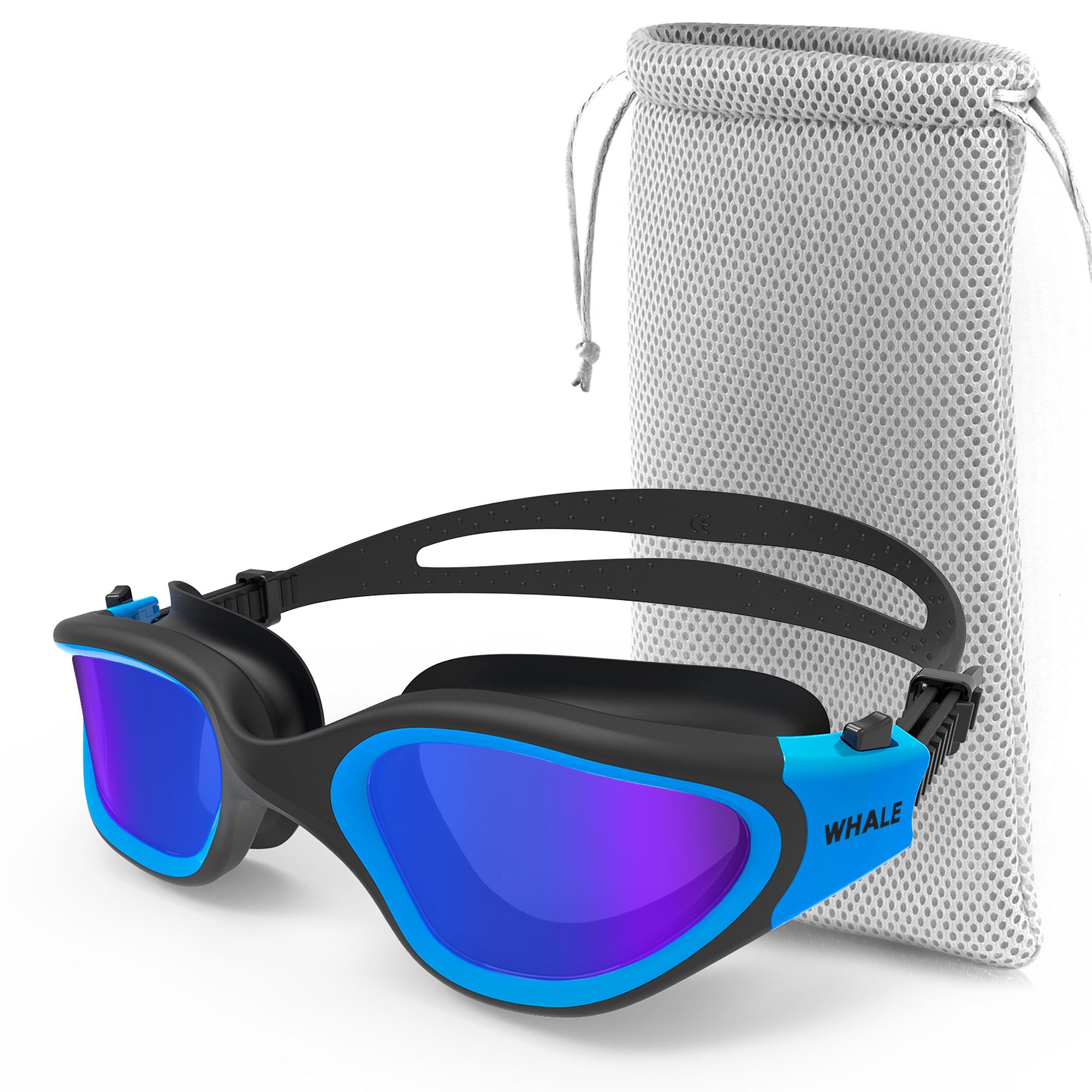 

Взрослые противотуманные линзы с защитой от ультрафиолета для мужчин и женщин, водонепроницаемые регулируемые силиконовые очки для плавания для взрослых с сумкой