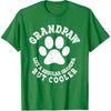 Grandpaw Dog Grandpa Grandfather Funny Vintage Grand Paw Men T-Shirt