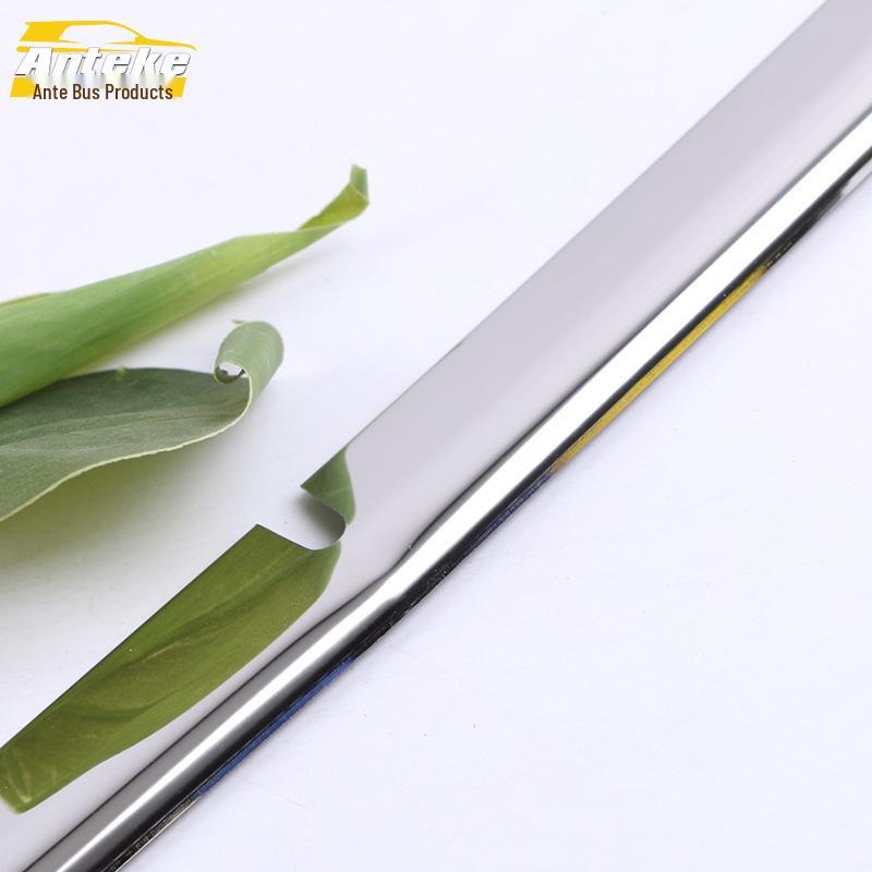 Suitable for 19 Encore: Front Lower Grille Bright Strip, Hood Bumper Anti-Collision Scratch Body Sticker.