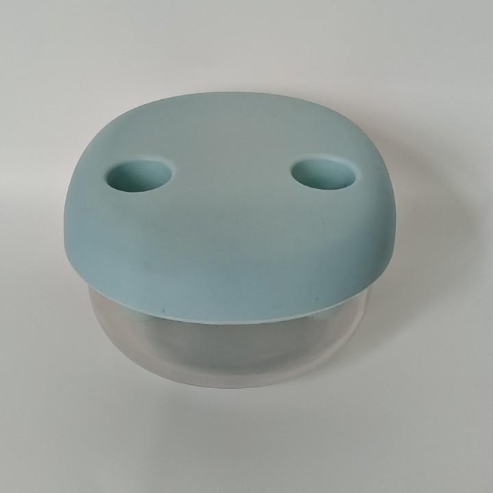 

Snack Storage Box, Food Storage Container, Hands-Free Design, for Outdoor Camping and Home/Kitchen Use
