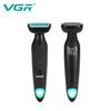 Original VGR V-601 Nuevo Portátil Retro para HOMBRE Multifuncional 2 en 1 Maquinilla de Afeitar IPX4 Lavable Recortador de Nariz Afeitadora para el Hogar y Dispositivo de Depilación