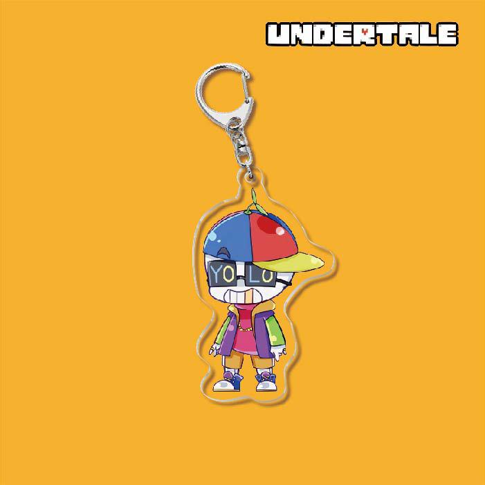 Undertale Frisk & Sans Acrylic Keychain Pendant 5.5 cm