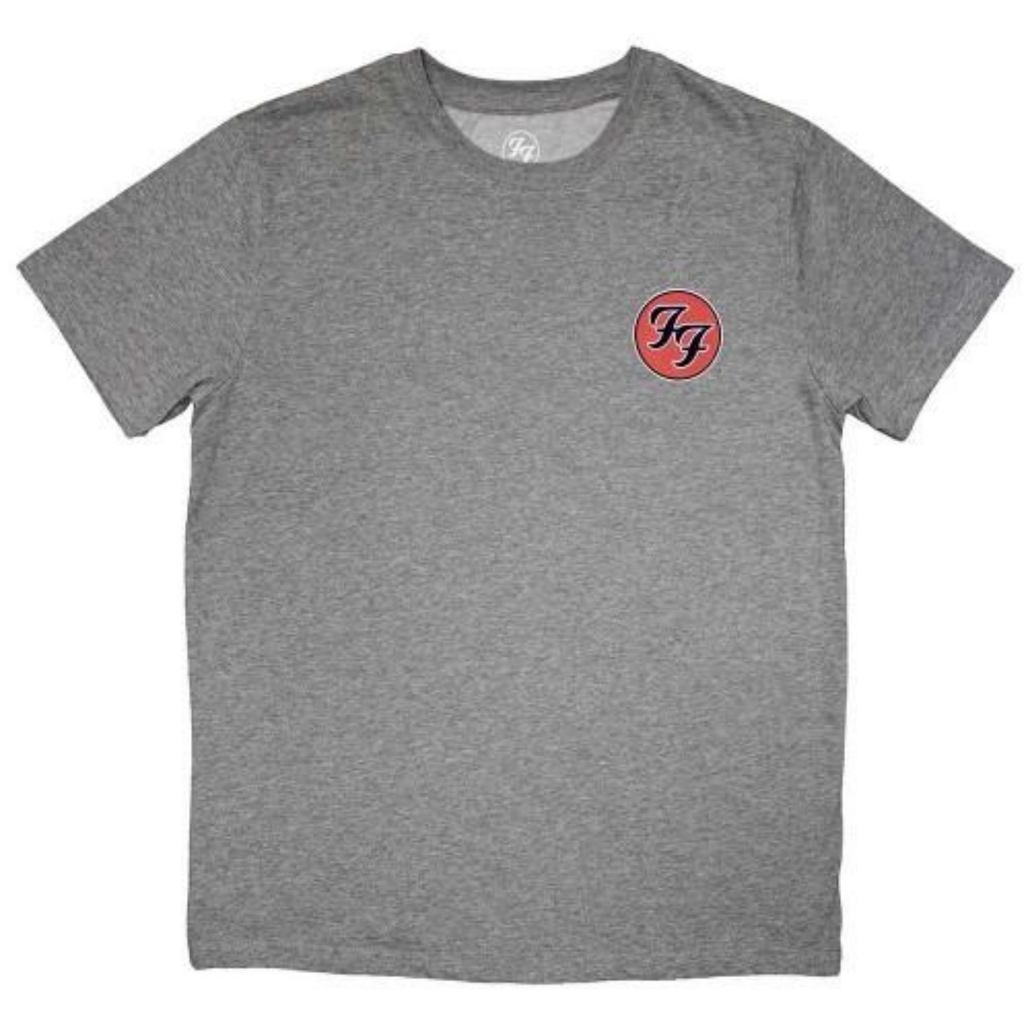 Foo Fighters Unisex Adult FF Mini Logo T-Shirt S чёрный