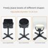 Adjustable Height Diameter Stand for Pet Bowl Non-Slip Base Tiltable Angle Dog Bowls Stand Pets Feeding Four-Leg Stands