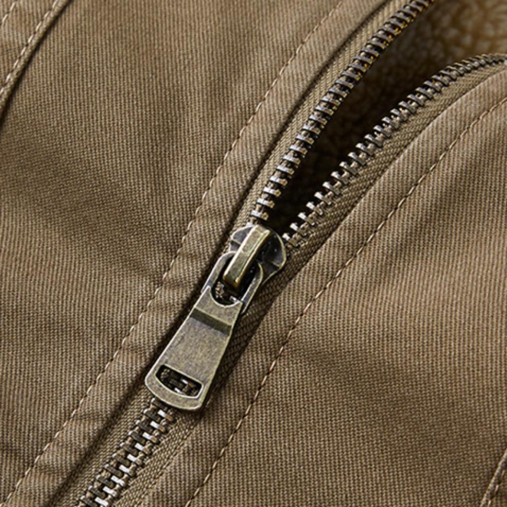 Winter Fashion Turndown Collar Jacket Man Bomber Jacket Mens Windbreaker Thicken Jackets Coat Men's Clothing Casual Jacket
