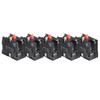 Industrial Grade ZB2BE102C Push Button Joystick Switch (Set of 10) with Consistent Normally Closed Functionality