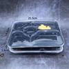 Horned Pansy 1500ml Disposable Lunch Box with Lid