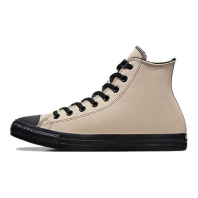 Chuck Taylor All Star Comode Versatili Durevoli Ammortizzanti Scarpe di Tela Alte Sneakers Unisex Beige A05613C