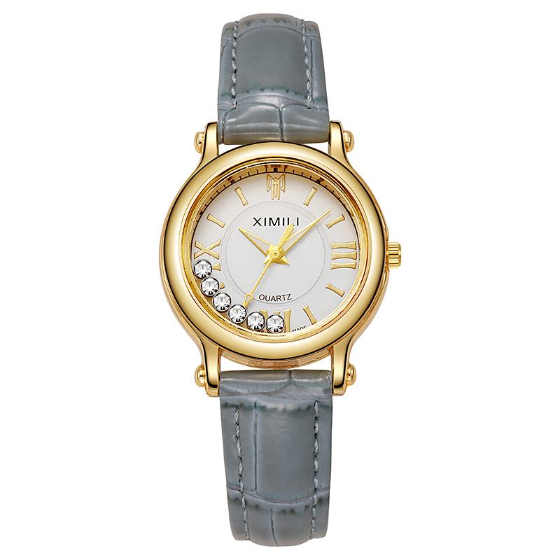 New Korean version simple ball ladies quartz watch Fashion leather women's student watch