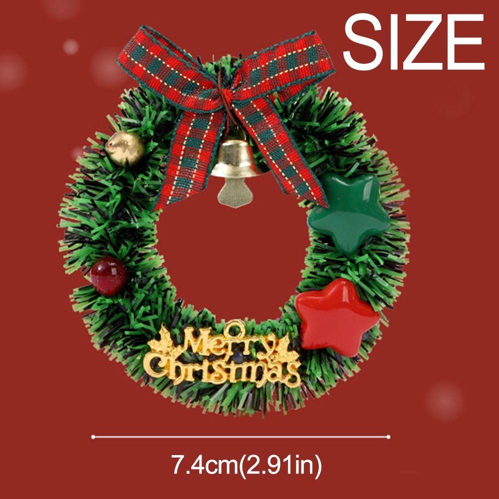 Handmade Simulated Christmas Garland Creative Christmas Wreaths Decoration  Home Decoration