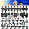 Military Police Building Blocks Set 22pcs Abs Plastic Diy Figure Toy For Boys