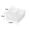 4 Grids Refrigerator Storage Box Food Vegetable Fruit Storage Box Fridge Organizer Drain Basket Meat Onion Ginger Clear Crisper
