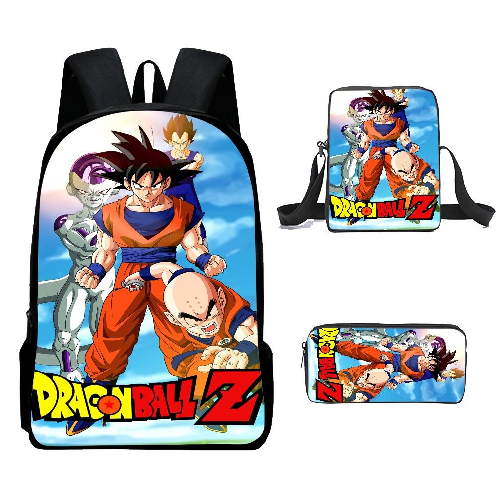 Dragon Ball Dragon Ball Anime Girl Boy Student Print Backpack Bag Cartoon Schoolbag