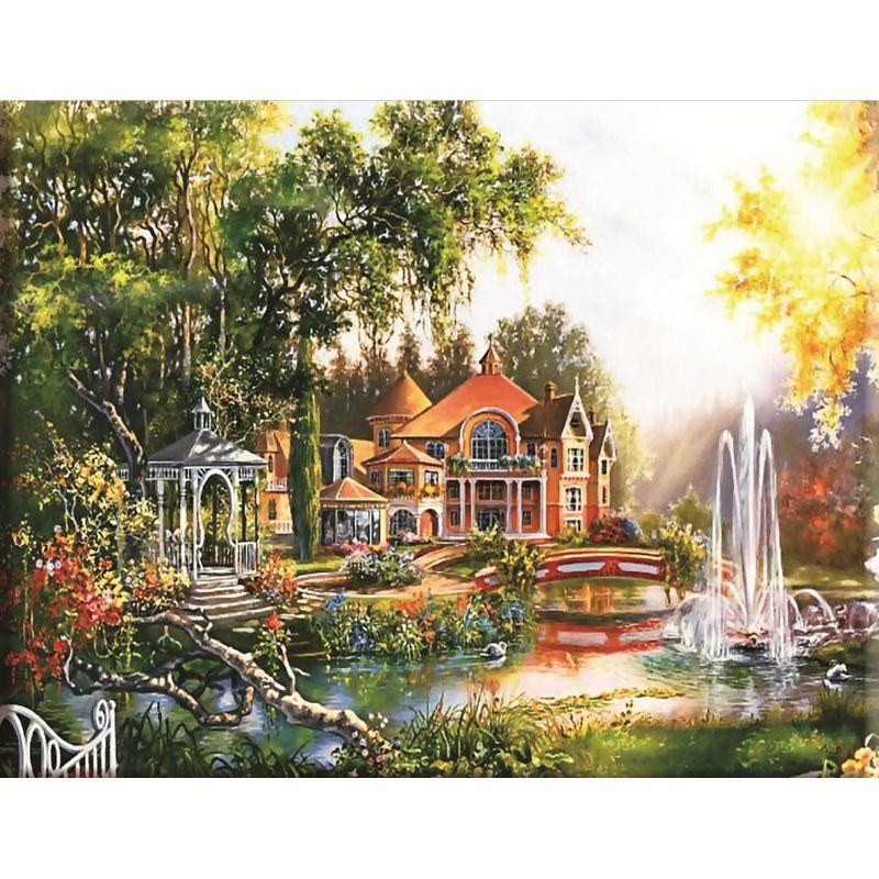 Diy 5d Diamant Malerei Landschaft Stadt Strass Bilder Architektur Landschaft Diamant Stickerei Home Wand Dekor