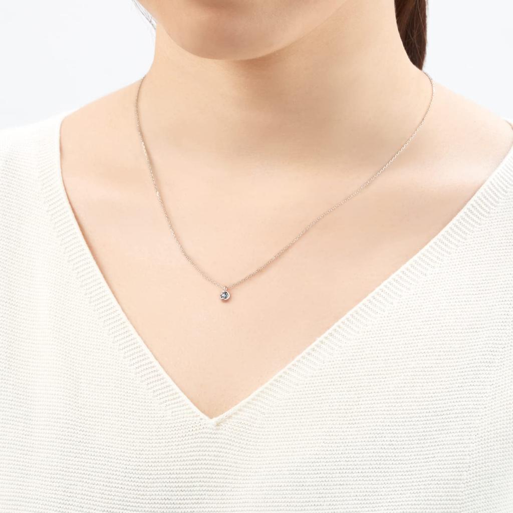 ESTELLE K10 Alexandrite White Gold Necklace [ESTELLE] 0452-2018-0019-0000