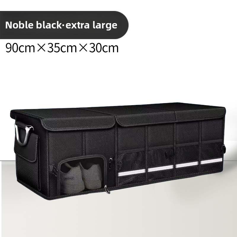 Portable Foldable Trunk Storage Box Waterproof Oxford Cloth Large Capacity Car Organizer for Camping Fishing Universal