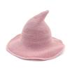 Temperamental Big Brim Witch Hat - Knitted Halloween & Christmas Style for Women