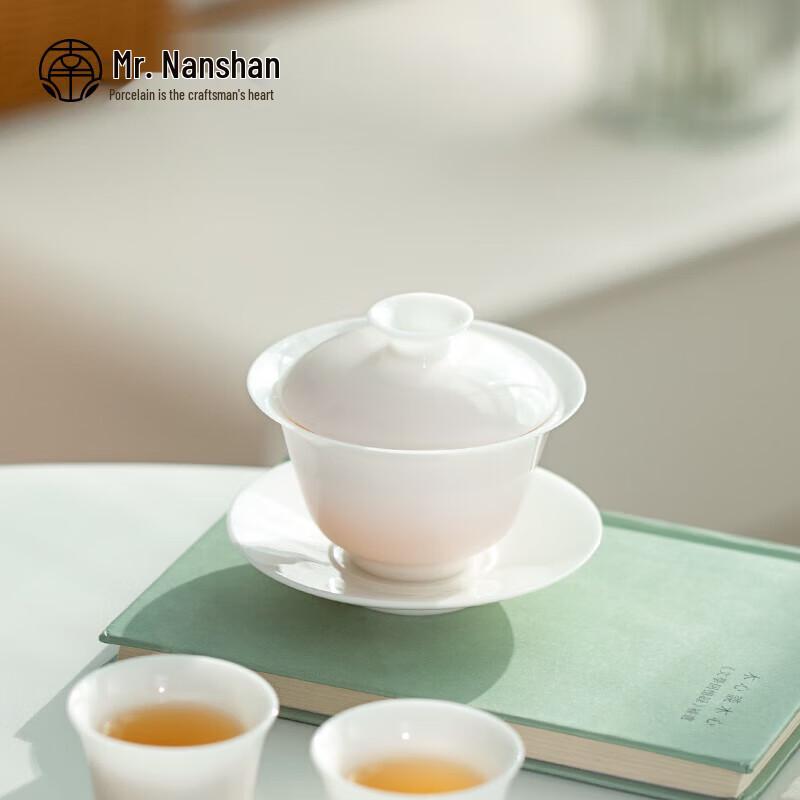 Ceramic Kung Fu Sancai Gaiwan Tea Bowl