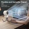 Pro 3 Speeds Baby Stroller Fan 3600mAh Clip Design Octopus Clip Fan 12H Runtime Quiet Operation Rechargeable Fan Crib Use