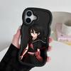 Akame Kurome Wavy Edge TPU Handyhülle für iPhone 17 16 15 14 13 12 11 Air Pro Max Plus Bunte Hülle