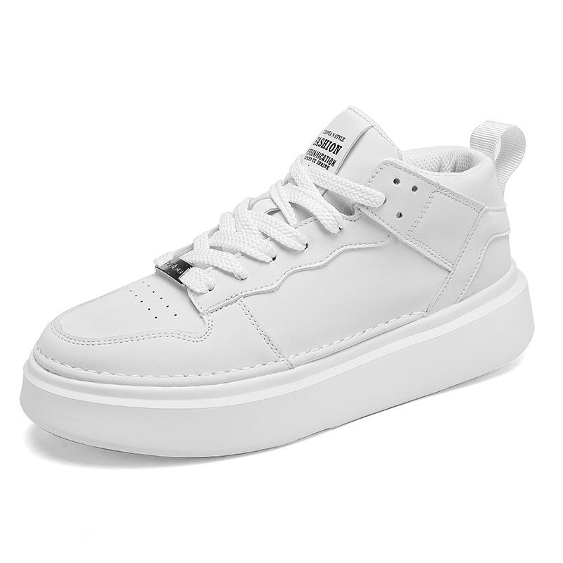 Light luxury Hong Kong style low-top thick-soled cushioning sports shoes Outdoor light and comfortable casual shoes Board shoes