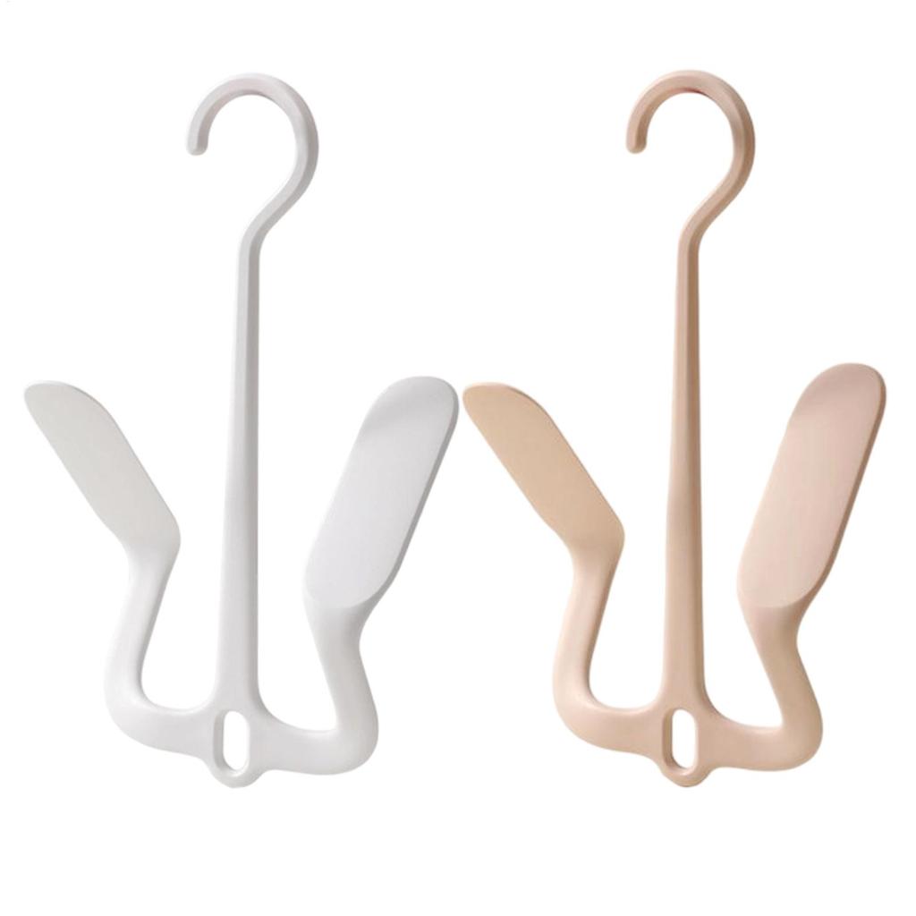 Shoe Drying Rack Clothes Hanger Hook Organizer Household Space-saving Wardrobe Storage Shoe Drying Holder Plastic Storage Rack