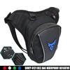 Bolsa de pierna para motocicleta Impermeable Oxford Riñonera de caída Cinturón Cadera Trasero Estilo Militar