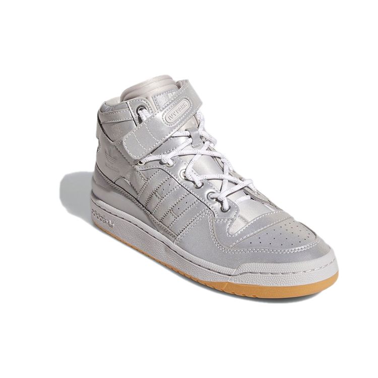 Ivy Park x adidas Forum Mid Icy Park - Silver Metallic Unisex Sneaker Grey-Two GW2858