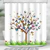 Funny Shower Curtains, Cool Dog Shower Curtain, Fun Pet Puppy Waterproof Shower Curtains with Hooks for Bathroom Decor, Dog