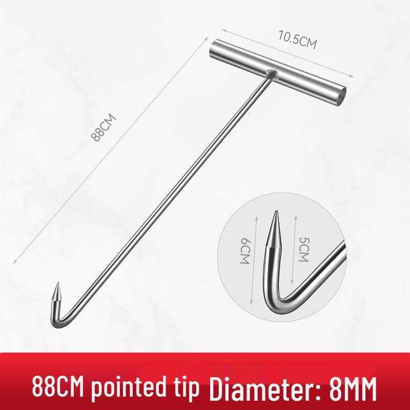 Black Scorpion Stainless Steel Manhole & Rolling Door Hook