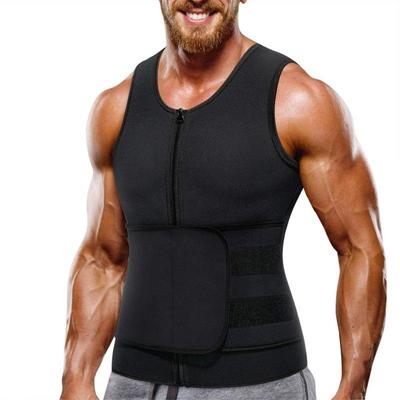 Herr Neopren Svett Midjebälte Kroppsformare för Fitness