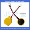 CR2450 Battery with XH2.54mm Plug and Wire, 3V Button Battery for PLC Equipment Controller