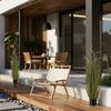 VEVOR Artificial Grass Plant, 2 Pack 1194mm Horsetail Reed Grass In Pot