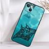 Animal Manta Ray Shockproof Case For iPhone 18 17 15 16 Pro Max 11 14 Plus 12 13 Mini 16e 17 Air Phone Cover