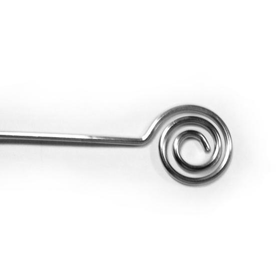 304 Nerezová naběračka na med ocelová spirálka na kávu Míchací tyč s dlouhým míchadlem