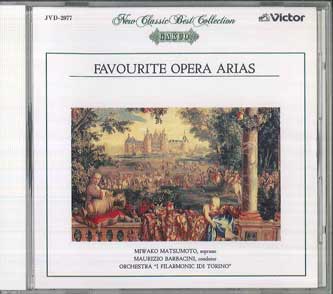 

CD - Opera Arias: One Fine Day JVD2077 VICTOR Japan Classical Used