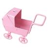 Miniature Dollhouses Pram Accessory 1/12 Scale, Realistic Stroller Bassinet Stroller Model Baby Pram