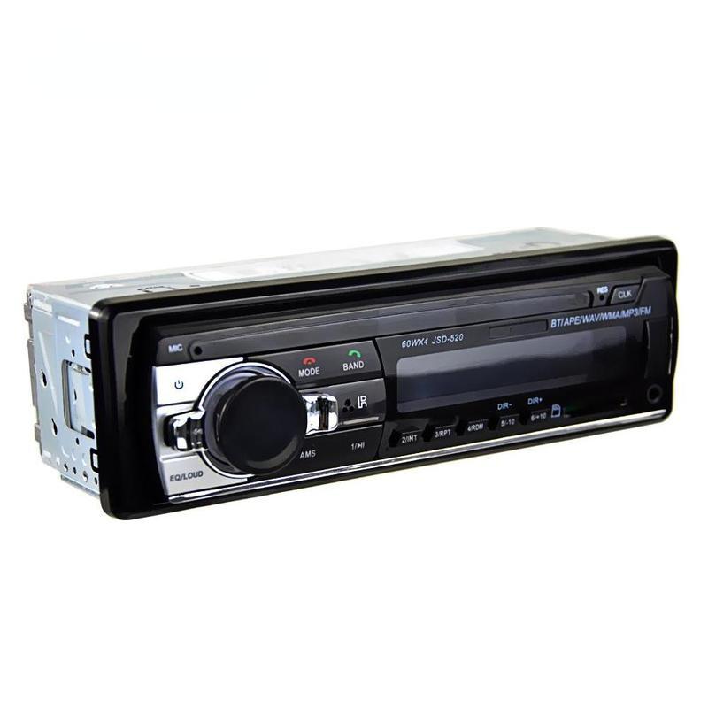 Car Stereo Radio FM Aux Input Receiver SD USB JSD-520 12V In-dash 1 Din Car MP3 Multimedia Player